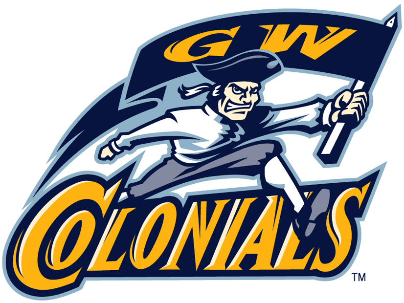 George Washington Colonials 1997-2008 Alternate Logo t shirts iron on transfers